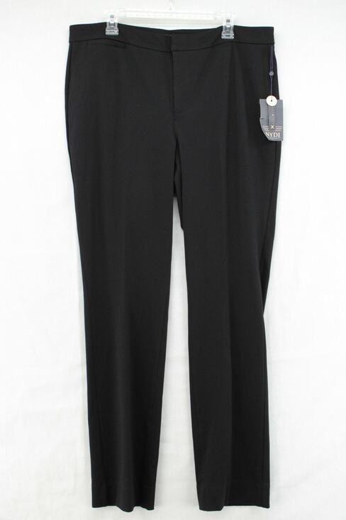 NYDJ Pants - NYDJ Pants Women's 16W Black Lift Tuck Viscose Blend Career Casual Goth NWT